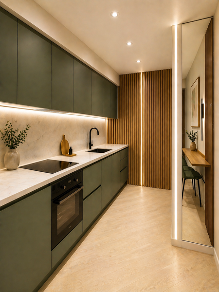 Pipera Cortina North, rond OMV, de inchiriat apartament 2 camere.